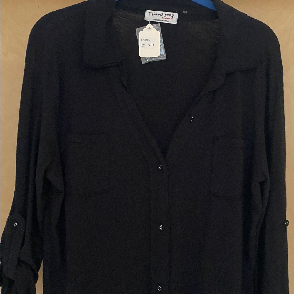 NWT Michael Stars ultimate tee long sleeve